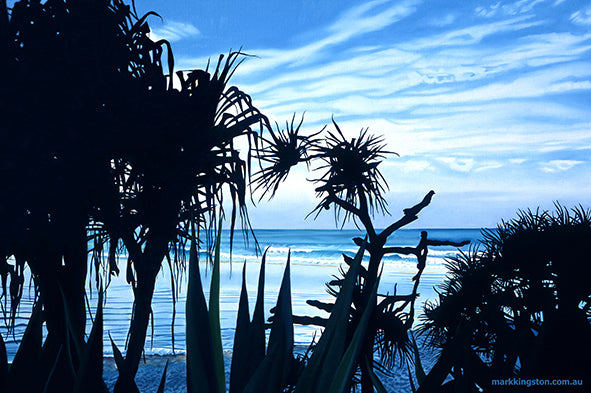 Coast At Dawn: Paper Print