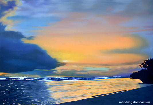 AfterGlow Original Oil Painting
