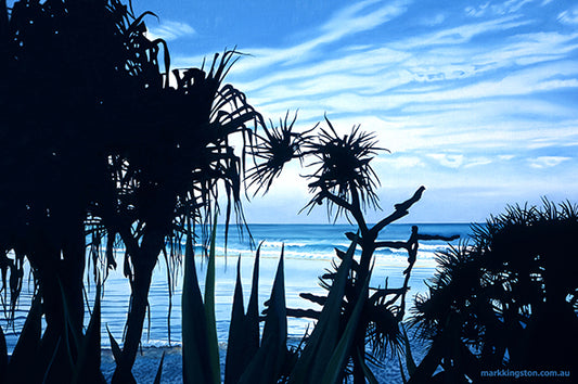 Coast At Dawn: Paper Print