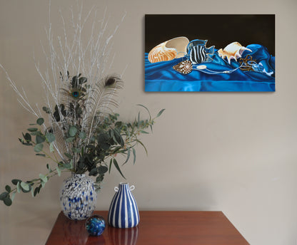 Objects Of Childhood Wonder Oil On Canvas Painting