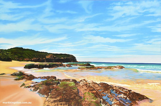 Colours Of Summer (Turimetta Beach): Paper Print